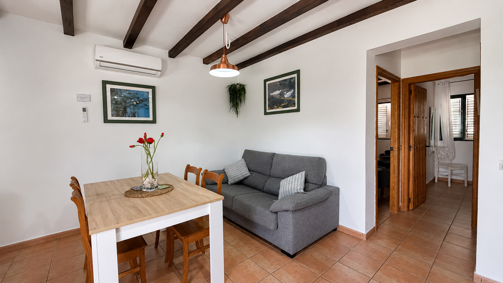 Apartamento Gévora - Comedor con encanto
