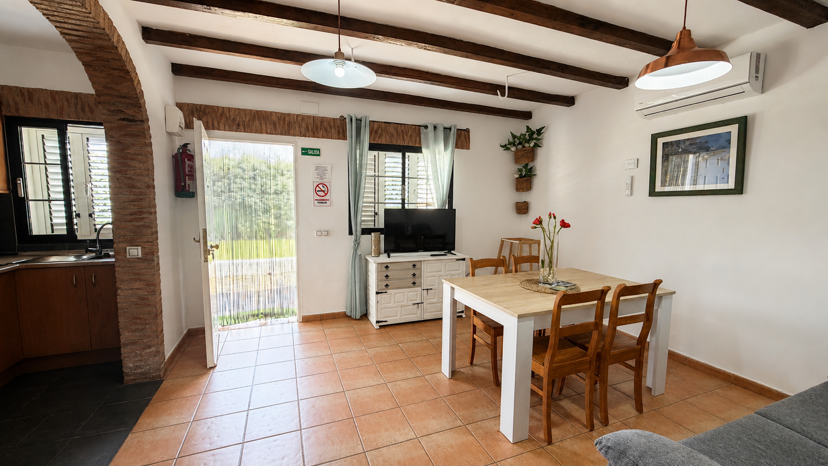 Apartamento Gévora - Espacio rústico y luminoso